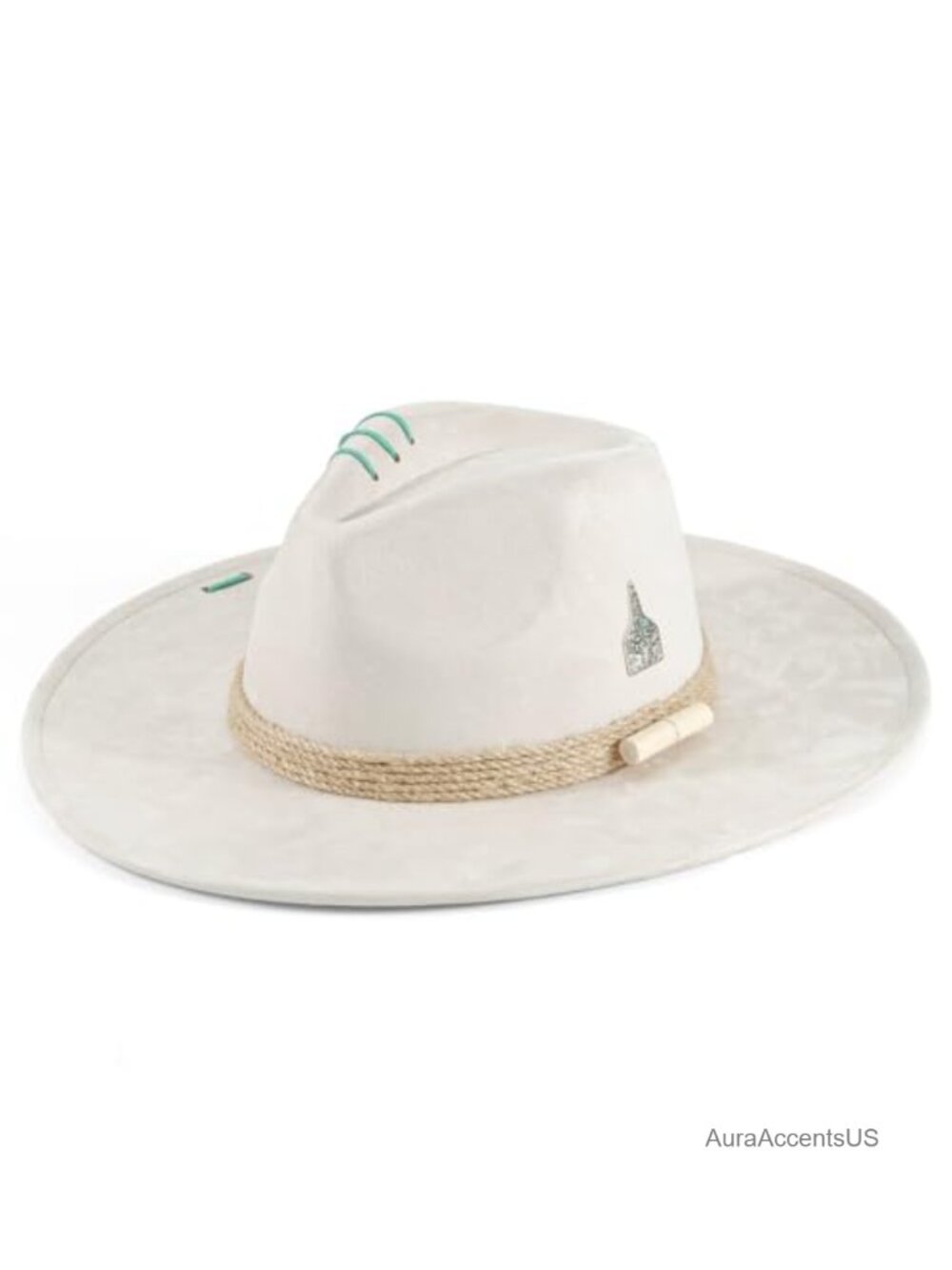 Wide Brim Felt Fedora Hat Suede Panama Style Unisex Dress Up